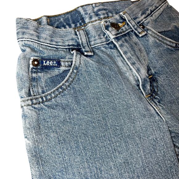 Vintage LEE denim blue jeans youth size size 8S - Picture 5 of 6